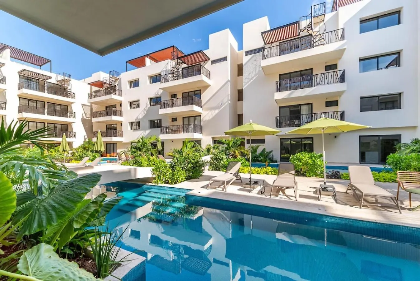 1Bd Suite W Private Balcony And Pool In Aldea Zama 图卢姆