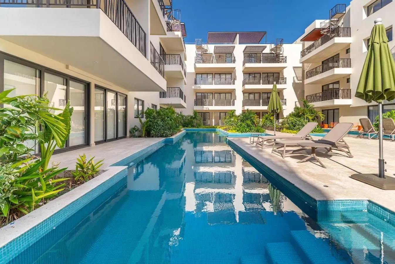 1Bd Suite W Private Balcony And Pool In Aldea Zama 图卢姆